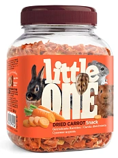 Little One Лакомство Сушеная морковь, 200 г